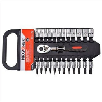 Zestaw kluczy nasadowych Dr. 25 SZT. 1/4".
