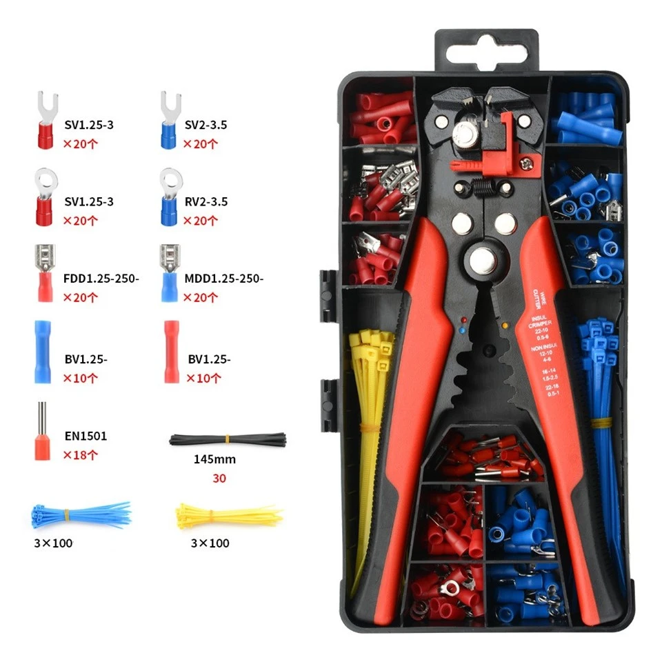 Wire Stripping Pliers Special Tools For Electrical Purposes Automatic Multifunctional Pliers Terminal Tool Set suppliers